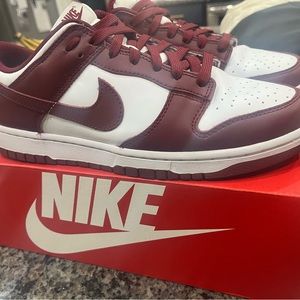 Nike Dunk Low Retro Team Red/Team Red-White Size 10
